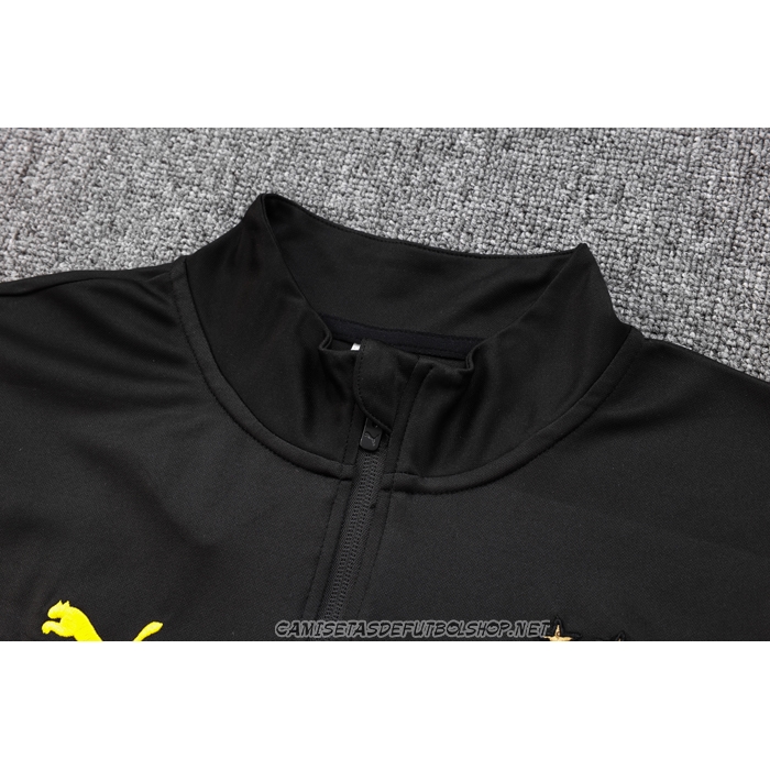 Chandal de Sudadera del Borussia Dortmund 23-24 Negro